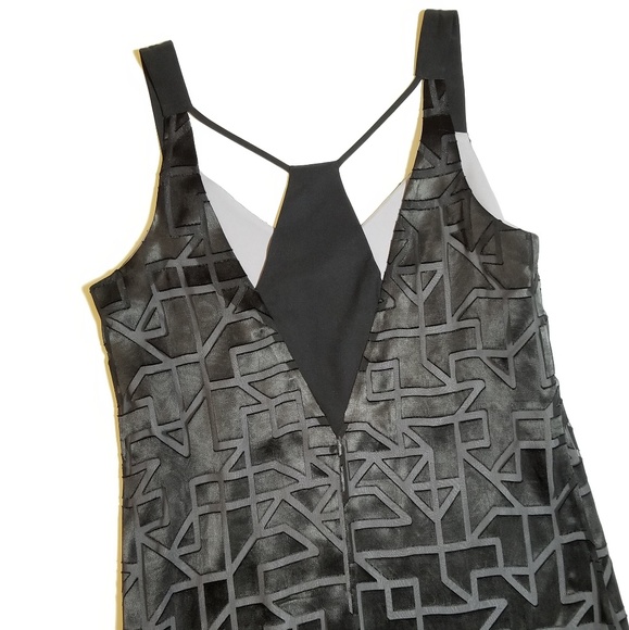 NWT Alice & Trixie Kennedy Silk Geo Shift Dress - Picture 7 of 8